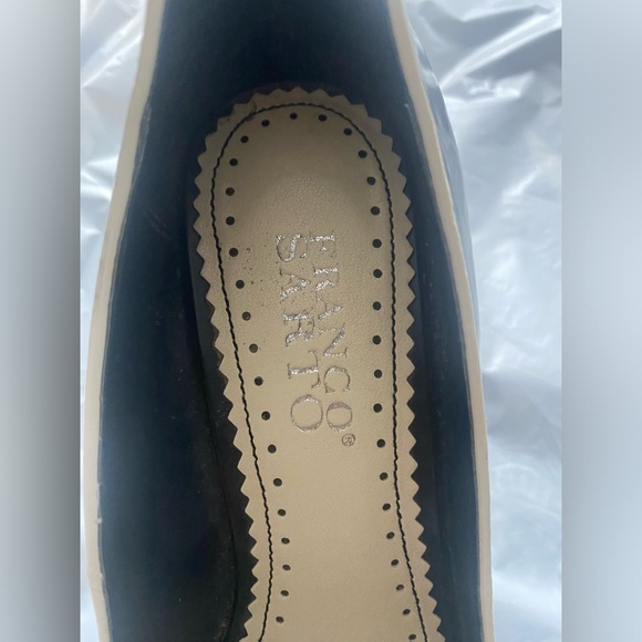 Franco Sarto Gabriel Patent Leather Open Toe Pumps Size 7.5 With Box - Picture 4 of 9